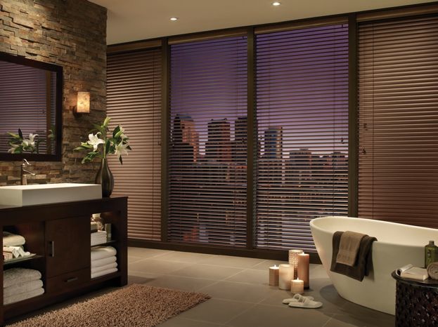 Custom blinds: Natural Elements™ by Hunter Douglas